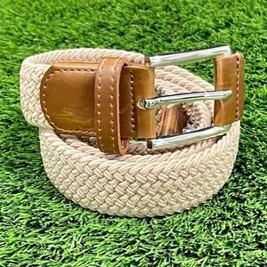 Bullhide Tan Web Belt.